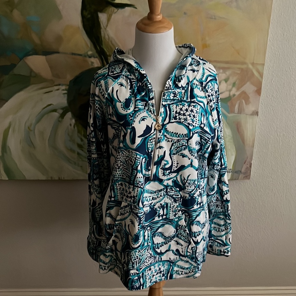 Lilly Pulitzer Keep On Trunkin Popover Size Large